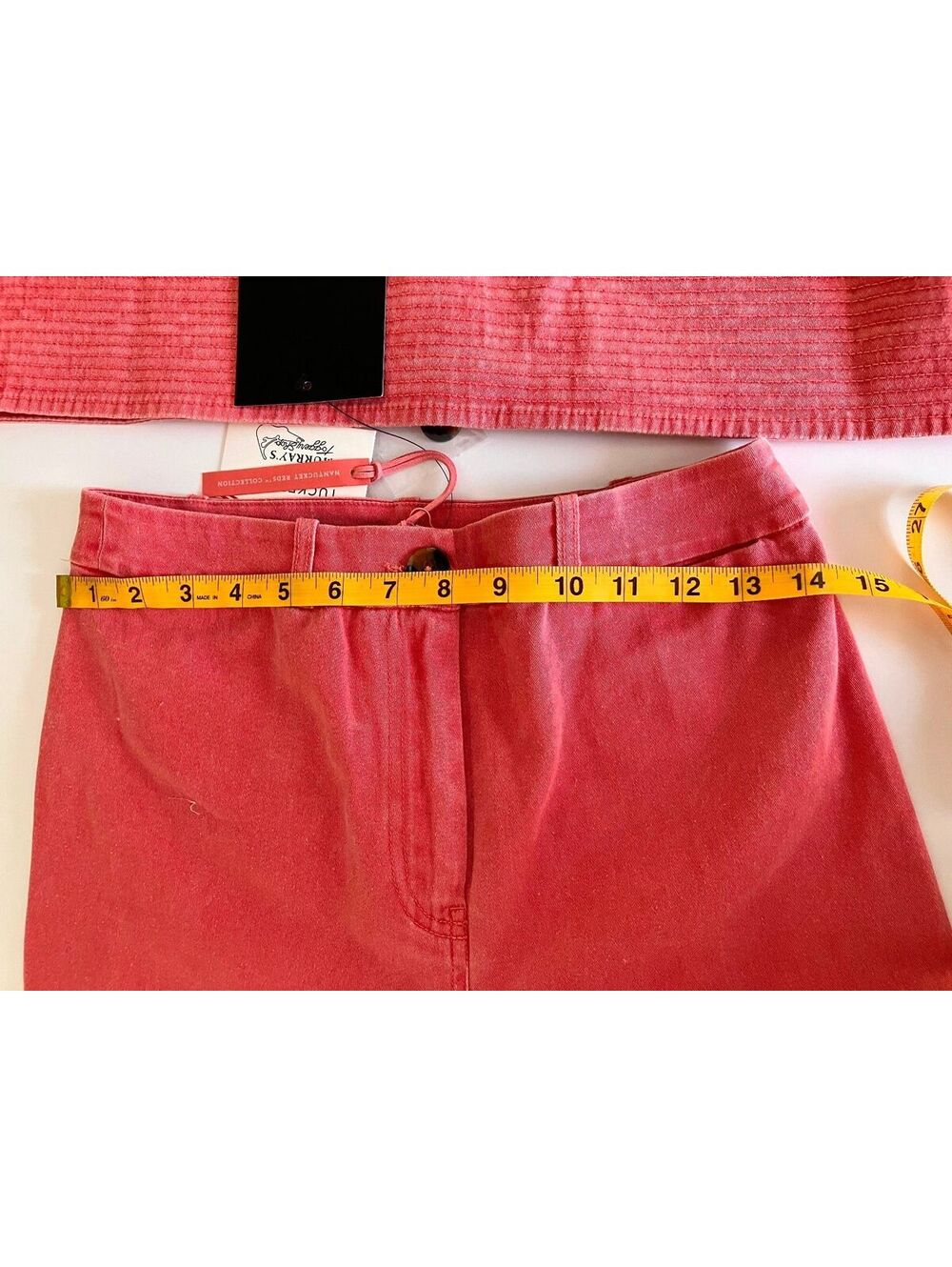 NWT Tuckernuck x Murray’s Toggery Shop Nantucket Red Matching Set - Picture 13 of 15